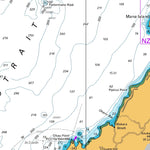 Land Information New Zealand Cook Strait digital map