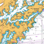 Land Information New Zealand Cook Strait digital map