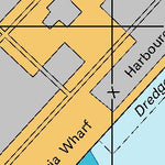 Land Information New Zealand Dunedin Wharves digital map
