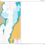 Land Information New Zealand Entrance to Wellington Harbour digital map