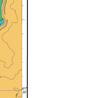 Land Information New Zealand Entrance to Wellington Harbour digital map