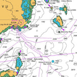 Land Information New Zealand Fiji to Kermadec Islands including Tongatapu digital map