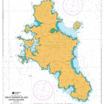 Land Information New Zealand Great Barrier Island (Aotea Island) digital map