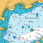 Land Information New Zealand Horseshoe Bay to Ulva Island digital map