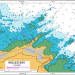 Land Information New Zealand Ingles Bay digital map