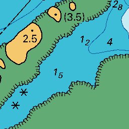 Land Information New Zealand Ingles Bay digital map