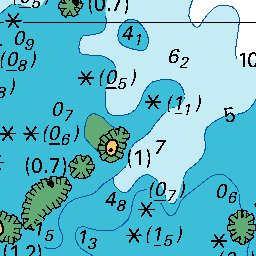Land Information New Zealand Ingles Bay digital map