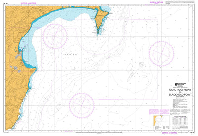 Land Information New Zealand Kahutara Point to Blackhead Point digital map