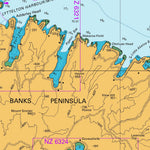 Land Information New Zealand Kaikoura Peninsula to Banks Peninsula digital map