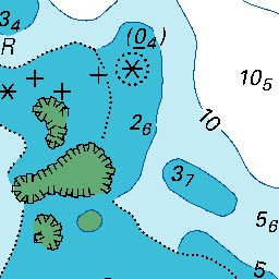 Land Information New Zealand Kaingaroa Harbour digital map