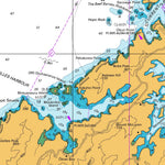Land Information New Zealand Karamea River to Stephens Island (Takapourewa) digital map