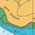Land Information New Zealand Kauri Point Wharf digital map