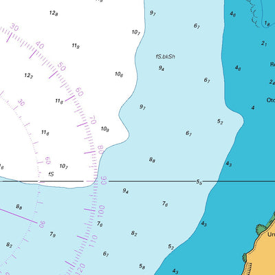 Land Information New Zealand Kawhia Harbour digital map