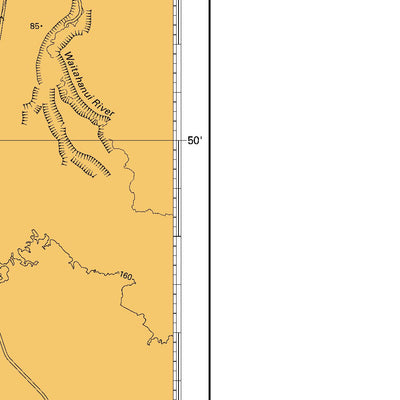 Land Information New Zealand Lake Taupo (Taupomoana) digital map