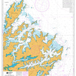 Land Information New Zealand Marlborough Sounds digital map