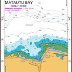 Land Information New Zealand Matautu Bay digital map