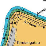 Land Information New Zealand Mauke digital map