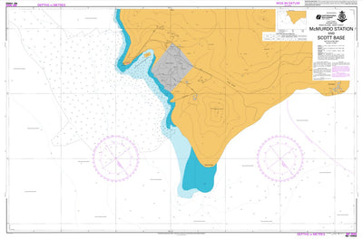 Land Information New Zealand McMurdo Station and Scott Base digital map