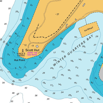 Land Information New Zealand McMurdo Station and Scott Base digital map