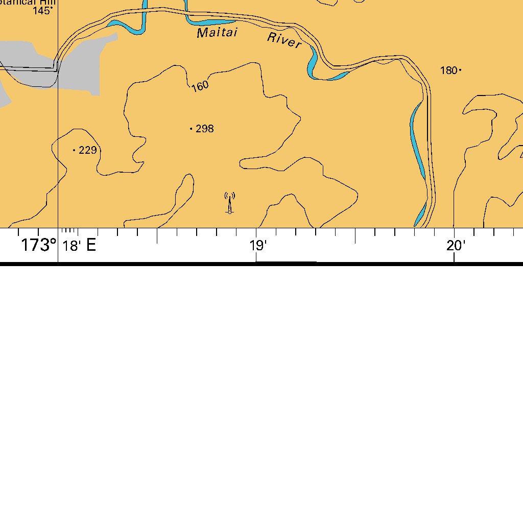 nelson-harbour-and-entrance-map-by-land-information-new-zealand