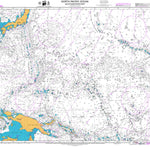 Land Information New Zealand North Pacific Ocean - Southwestern Part digital map