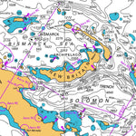 Land Information New Zealand North Pacific Ocean - Southwestern Part digital map