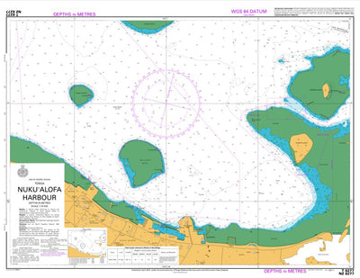 Land Information New Zealand Nuku'alofa Harbour digital map