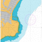 Land Information New Zealand Oamaru Harbour digital map