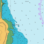 Land Information New Zealand Oamaru Harbour digital map