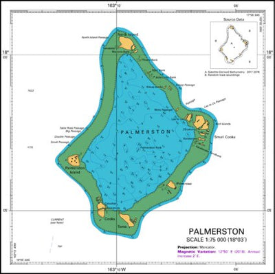Land Information New Zealand Palmerston digital map