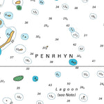 Land Information New Zealand Penrhyn digital map