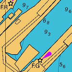 Land Information New Zealand Picton Wharves digital map