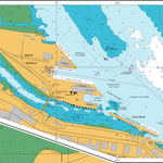 Land Information New Zealand Port of Bluff digital map