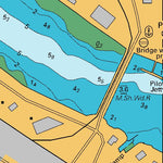 Land Information New Zealand Port of Bluff digital map