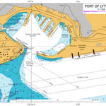 Land Information New Zealand Port of Lyttelton digital map
