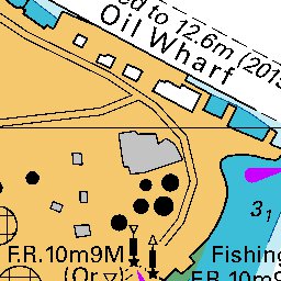 Land Information New Zealand Port of Lyttelton digital map