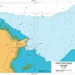 Land Information New Zealand Port Waitangi Wharf digital map