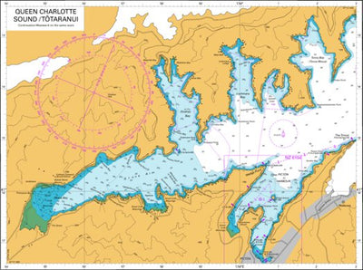 Land Information New Zealand Queen Charlotte Sound / Tōtaranui Continuation Westward digital map