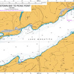 Land Information New Zealand Queenstown Bay to Picnic point digital map