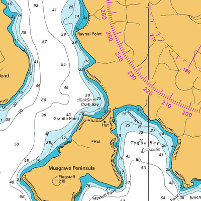 Land Information New Zealand Smith Harbour to South Cape digital map