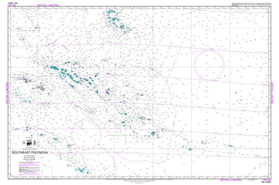 Land Information New Zealand Southeast Polynesia digital map