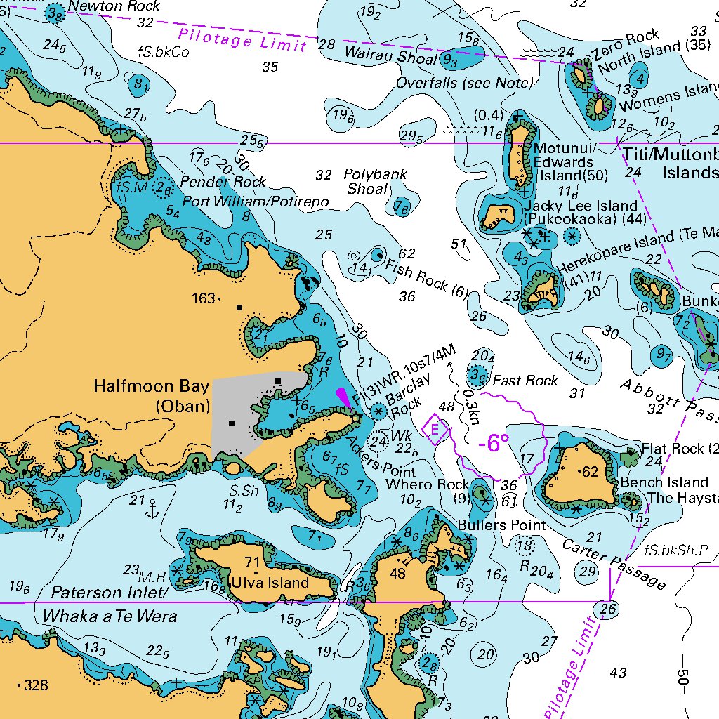 Stewart Islandrakiura Map By Land Information New Zealand Avenza Maps