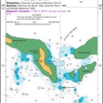 Land Information New Zealand Suwarrow Lagoon Entrance digital map