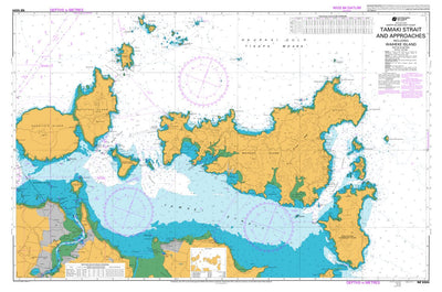 Land Information New Zealand Tamaki Strait and Approaches including Waiheke Island digital map