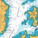 Land Information New Zealand Tamaki Strait and Approaches including Waiheke Island digital map