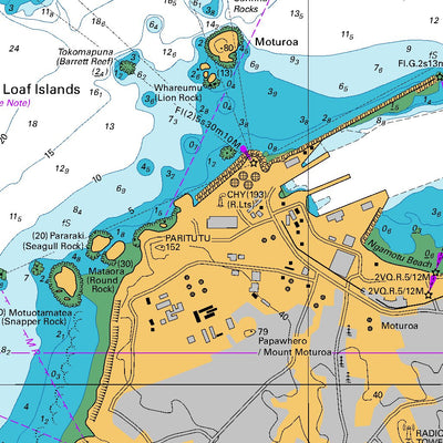 Land Information New Zealand Taranaki Roads digital map