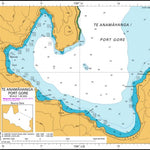 Land Information New Zealand Te Anamahanga (Port Gore) digital map