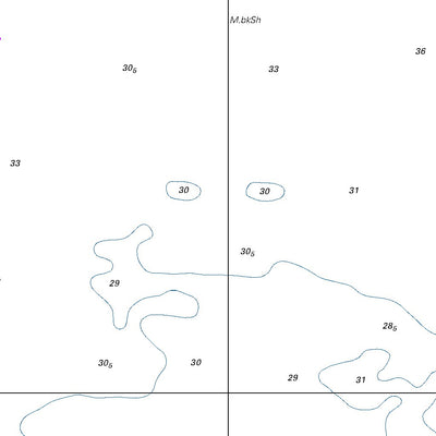 Land Information New Zealand Waiheke Island to Coromandel Peninsula digital map