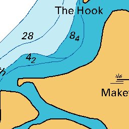 Land Information New Zealand Waihi Bay digital map