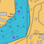 Land Information New Zealand Waikato River Entrance digital map